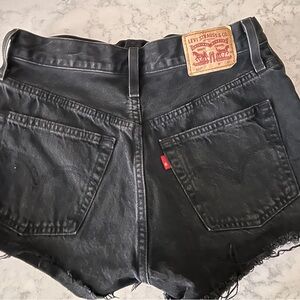 Levi's Dark Denim Jean Shorts